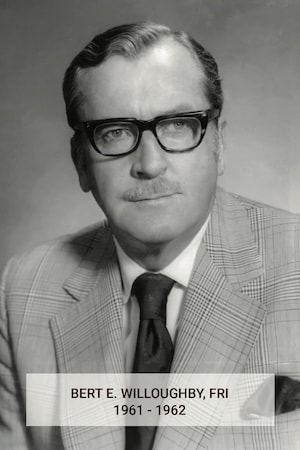 BERT E. WILLOUGHBY 1961-1962