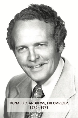 DONALD C. ANDREWS 1970-1971
