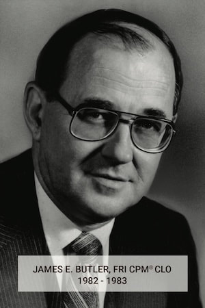 JAMES E. BUTLER 1982-1983