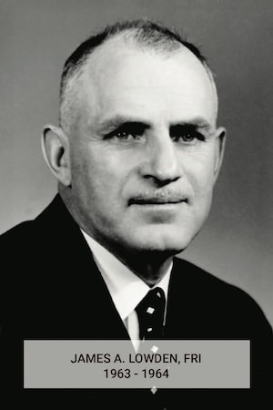 JAMES A. LOWDEN 1963-1964